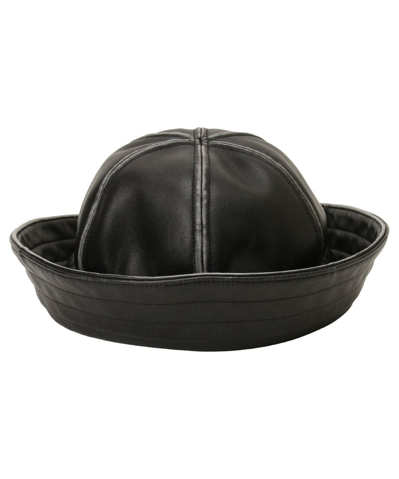 帽子 NKINT vegan leather sailor hat NKINT vegan leather sailor hat