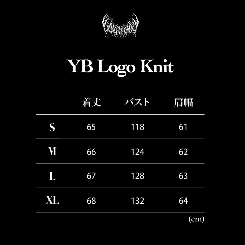 YB Logo Knit (Black) | YXNGBRATZ OFFICIAL ONLIN