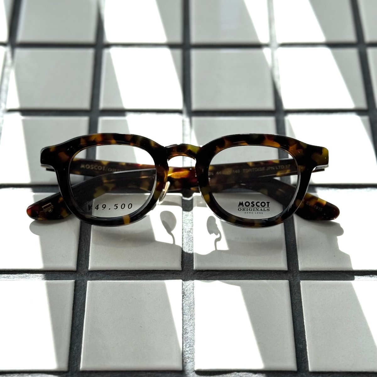 MOSCOT/DAHVEN/JPN-LTD 17/44size/TORTOISE | Eure