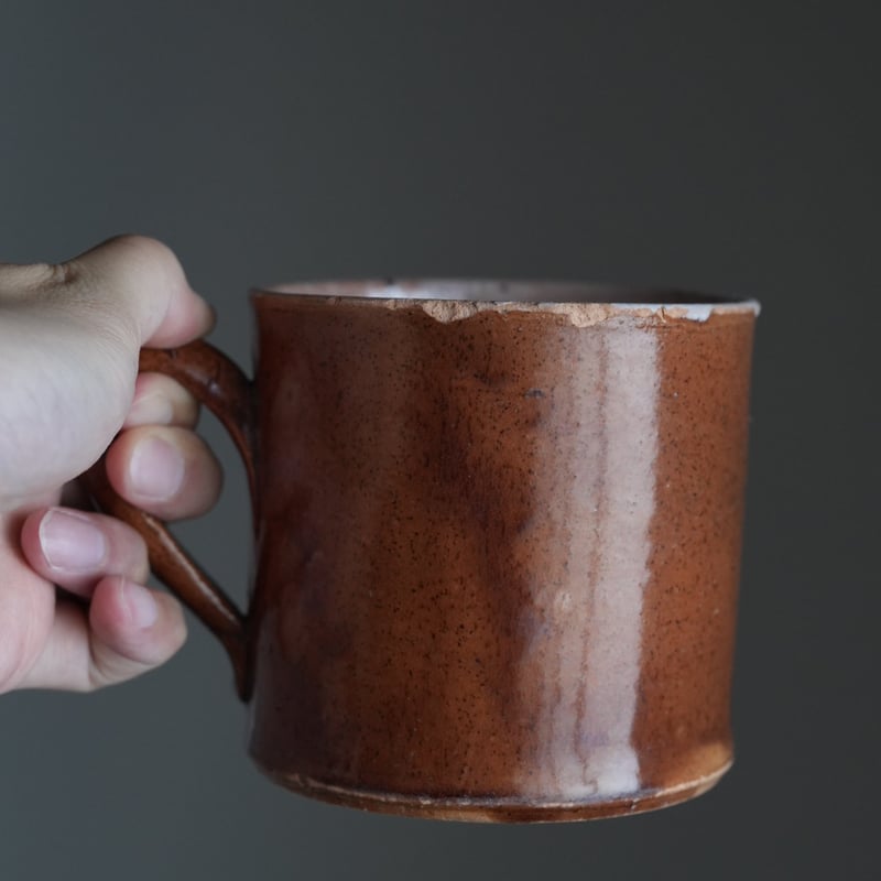 19世紀 古いCul Noir キュノワール マグカップ / 1800年代・フランス