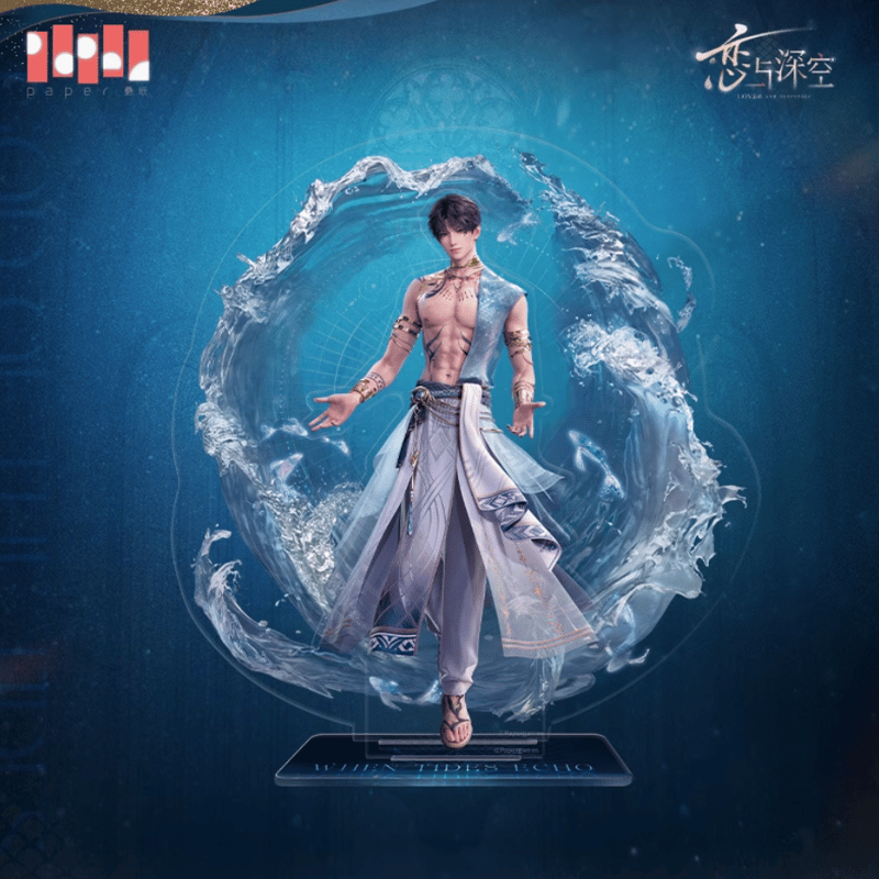 恋と深空 VIPギフト シン 日本版 正規品 アクリルブロック 手紙 恋と深