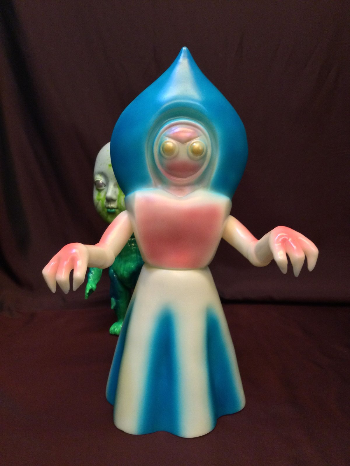 マーミット ホプキンスビルの宇宙人 エイリアン ソフビ 蓄光 Marmit