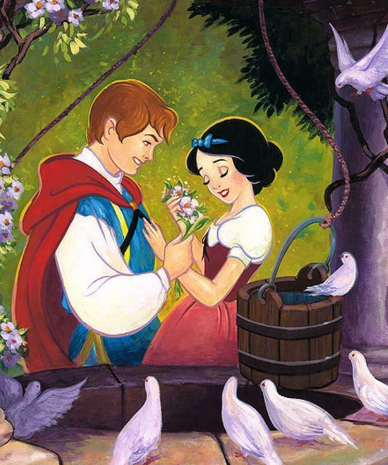 テンヨー ディズニー アニメーションアート 白雪姫 ロスト リトル