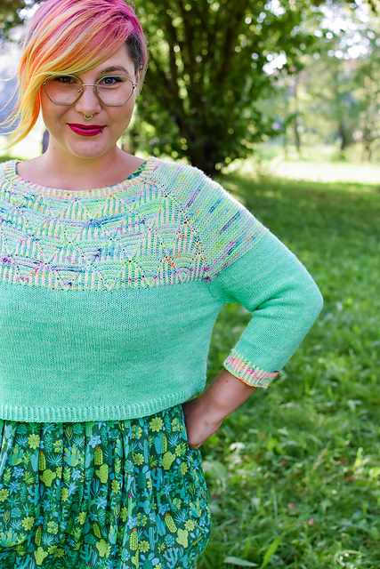 Ravelry: Lizzie Sweater pattern by Susanne Sommer