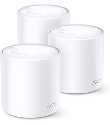 TP-Link AX6600 Deco Tri-Band WiFi 6 Mesh System(Deco X90) - Covers