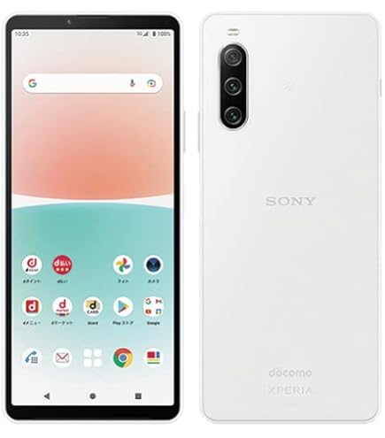 Amazon | SONY Xperia 10 Ⅲ SO-52B docomo ホワイト SIMフリー | エヌ