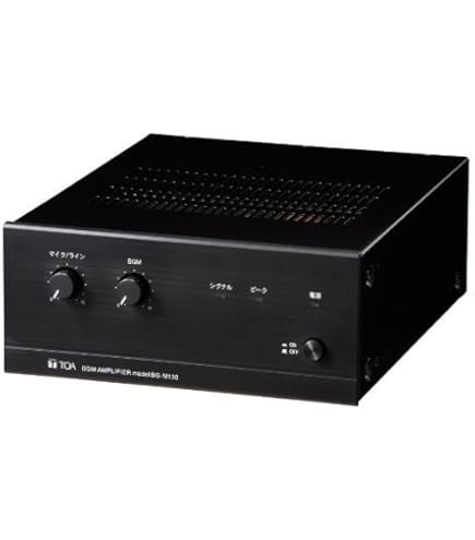 Amazon | TOA パワーアンプ(60WX4ch) P-60F | プロ用パワーアンプ