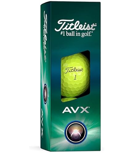 Amazon.co.jp: Titleist AVX ゴルフボール (ホワイト、3パック) 1