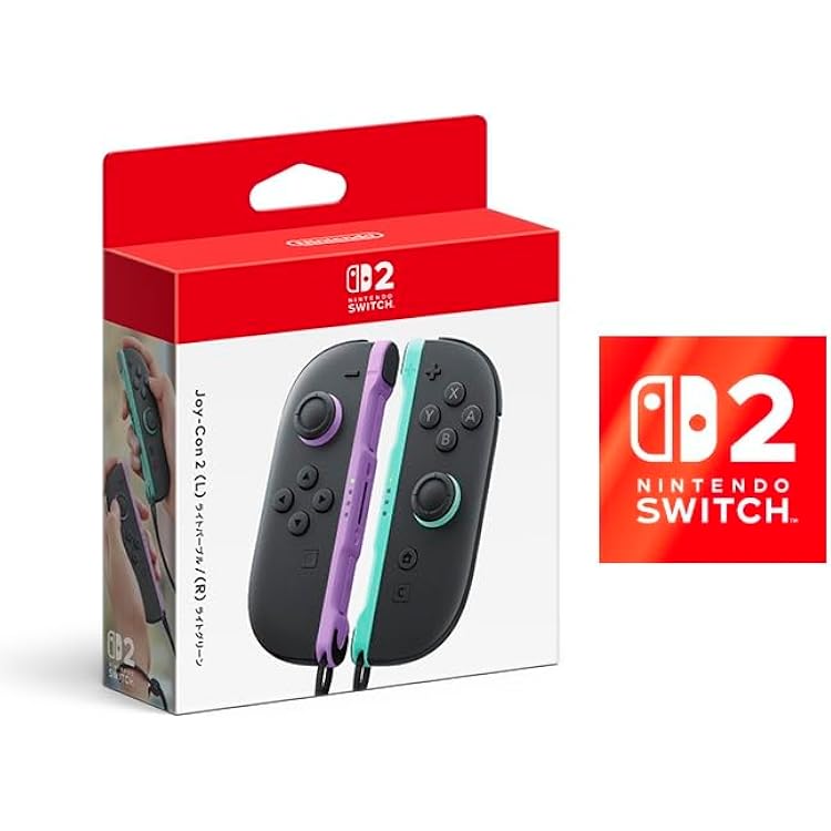Amazon.co.jp: 【任天堂純正品】Joy-Con 2 (L) ライトブルー/(R