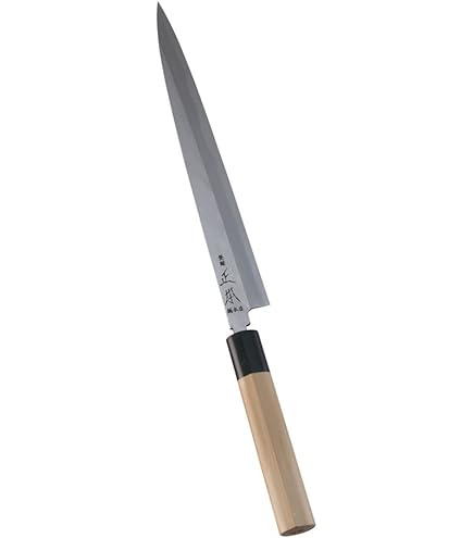 Amazon｜正本総本店 本霞・玉白鋼 柳刃刺身庖丁 33cm 刀身:玉白鋼、柄