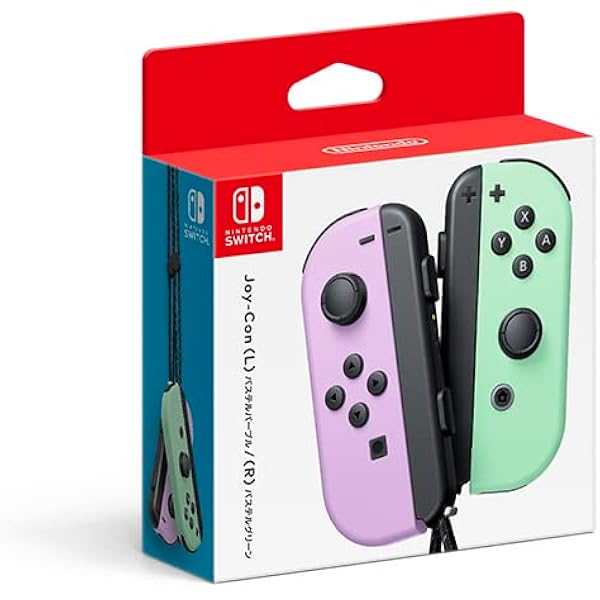 Amazon | Nintendo Joy-Con (L)/(R) -Neon Purple/Neon Orange for