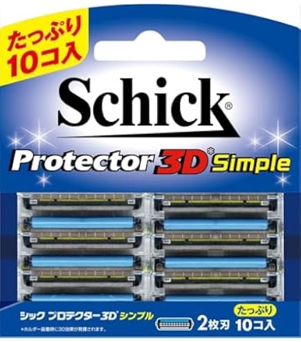 Amazon.co.jp: シック Schick プロテクタースリー 替刃 4コ入