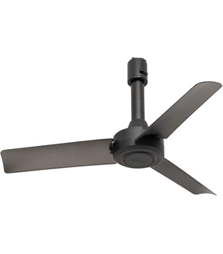 Amazon | 003329 DUCT RAIL FAN DC plus 50 (Black) BRID brid