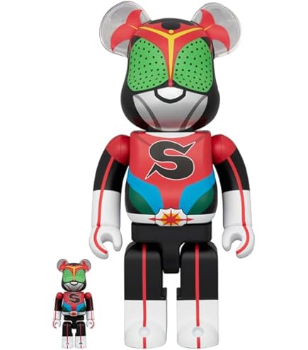 Amazon.co.jp: BE@RBRICK 仮面ライダーカブト 100％ & 400％ : おもちゃ