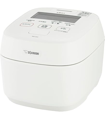 Amazon | 象印マホービン 炊飯器 4合炊き 炎舞炊き 絹白 NW-US07-WZ