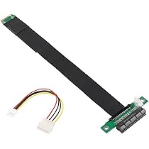 Amazon.co.jp: SinLoon M.2 NGFF NVMe 延長ケーブル M.2 PCIe x4 3.0