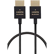 Amazon | エレコム HDMI ケーブル 1m スーパースリム 1.4 ハイスピード
