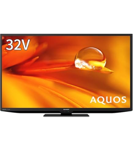 Amazon | シャープ ブルーレイ内蔵HDD搭載AQUOS 液晶テレビ 32型