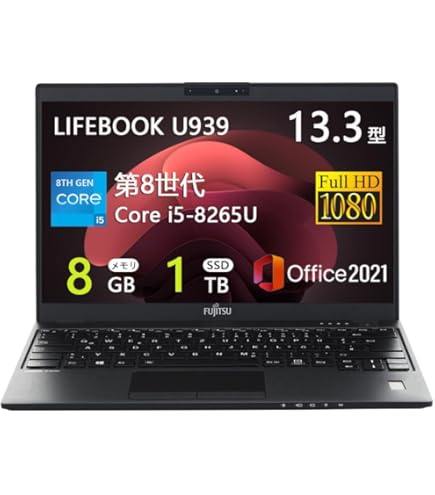 Amazon.co.jp: Translation FMVU75B3R (Satin Red) LIFEBOOK UH Series