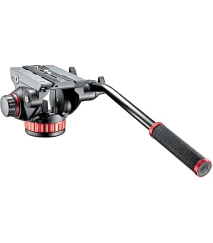 Amazon | Manfrotto 2WAY雲台 プロフルードミニ雲台 アルミニウム製