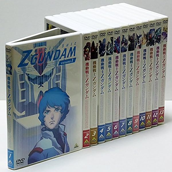 Amazon.co.jp: 機動戦士ガンダムZZ 全12巻セット [レンタル落ち] : DVD