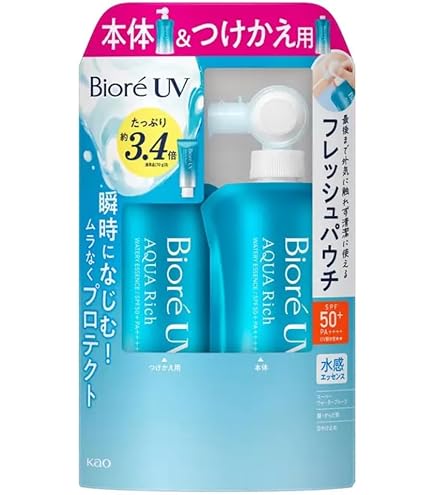 Amazon.co.jp: ビオレ 【大容量】 UV アクアリッチ ウォータリージェル