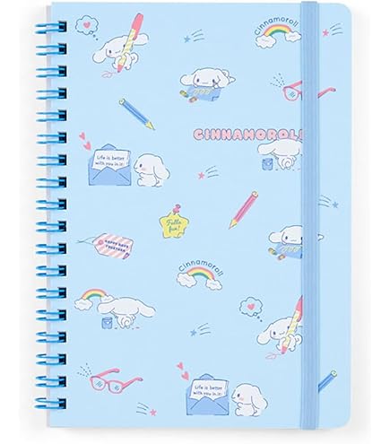 Amazon.co.jp: シナモロール たけいみき[横罫ノート]A5ノート/パステル