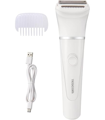 Amazon.co.jp: Tescom TT463A-W Women's Cordless Shaver, Washable