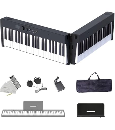 Amazon | TAHORNG OP88BK オリピア ORIPIA 折り畳み式電子ピアノ MIDI