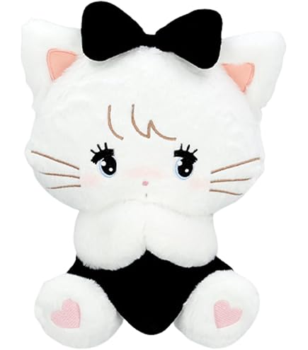 Amazon.co.jp: mikko characters 抱きしめ おリボン ぬいぐるみ みっこ