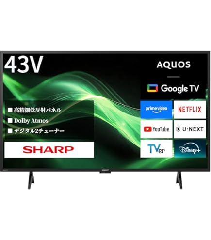Amazon | シャープ 40V型 液晶テレビ AQUOS 2T-C40AC1 フル