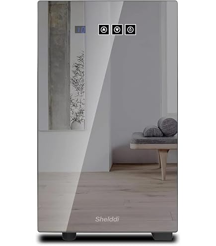 Amazon | Shelddi 小型冷蔵庫 23L 静音 おしゃれ 省エネ ミニ電子