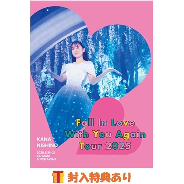 Amazon.co.jp: Kana Nishino Fall In Love With You Again Tour 2025