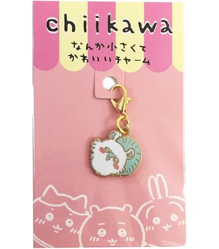 Amazon｜ちいかわ 3連アクリルキーホルダー モモンガ くりまんじゅう