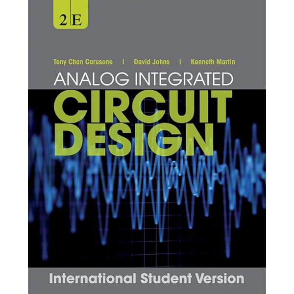 Amazon | Analog Integrated Circuit Design (Wiley Desktop Editions