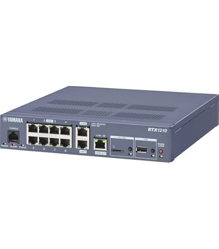 Amazon.co.jp: ヤマハ (YAMAHA) 10ギガアクセスVPNルーター RTX1300
