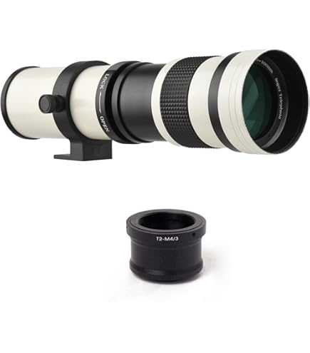 Amazon | カメラ MF 超望遠ズームレンズ F/8.3-16 420-800mm T2
