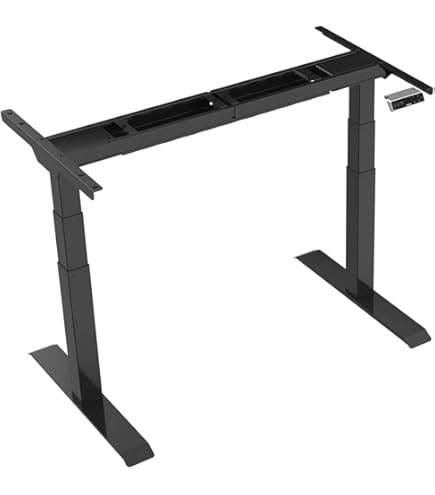 Amazon | BilBil デスク 昇降式 電動昇降式机 100CM×60CM 昇降デスク