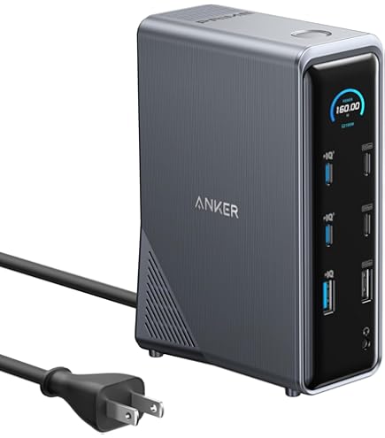 Amazon.co.jp: Anker 778 Thunderbolt ドッキングステーション (12-in