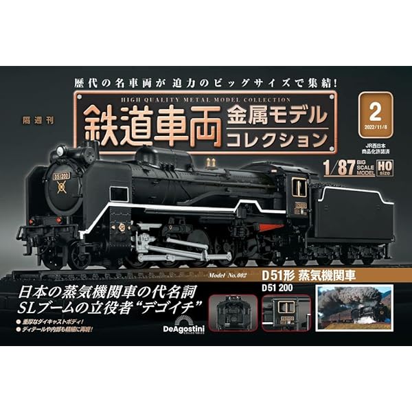 鉄道車両 金属モデルコレクション 36号 (C62形蒸気機関車 C62 3) [分冊