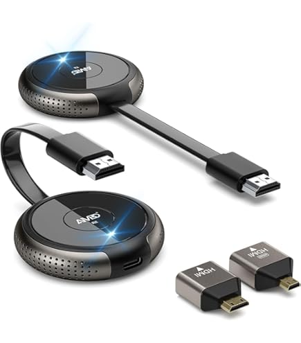 Amazon | hdmi 無線 ワイヤレス hdmi 送受信機セット 無線化