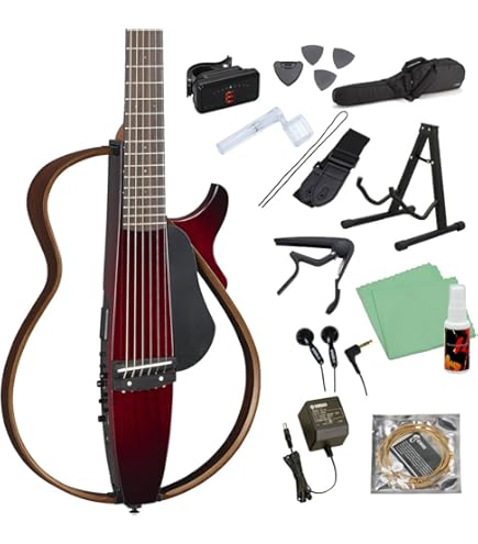 Amazon | YAMAHA SLG200S CRB サイレントギター13点セット