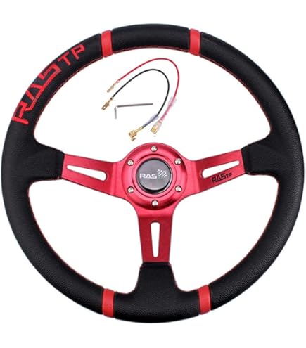 Amazon | MOMO DRIFTING 350D 85mm ディープコーン ブラックスポーク