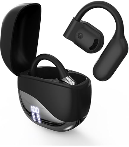 Amazon.co.jp: 【音質強化版 オープンイヤー型】イヤホン Bluetooth