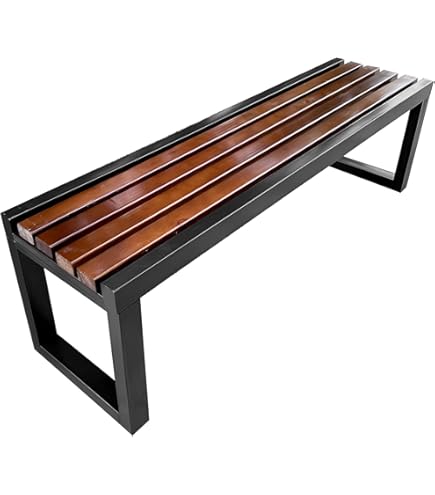 Amazon.co.jp: TRAGLO ガーデンベンチ 縁台 木製 屋外ベンチ 耐荷重約