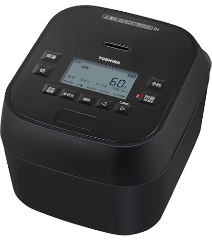 Amazon | TOSHIBA 真空圧力IHジャー炊飯器 炎匠炊き (5.5合炊き