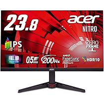 Amazon.co.jp: Acer ゲーミングモニター 23.8インチ IPS フルHD 非光沢
