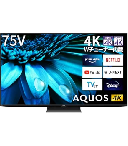 Amazon.co.jp: シャープ 65V型 4K 液晶 テレビ AQUOS 4T-C65EL1 Google