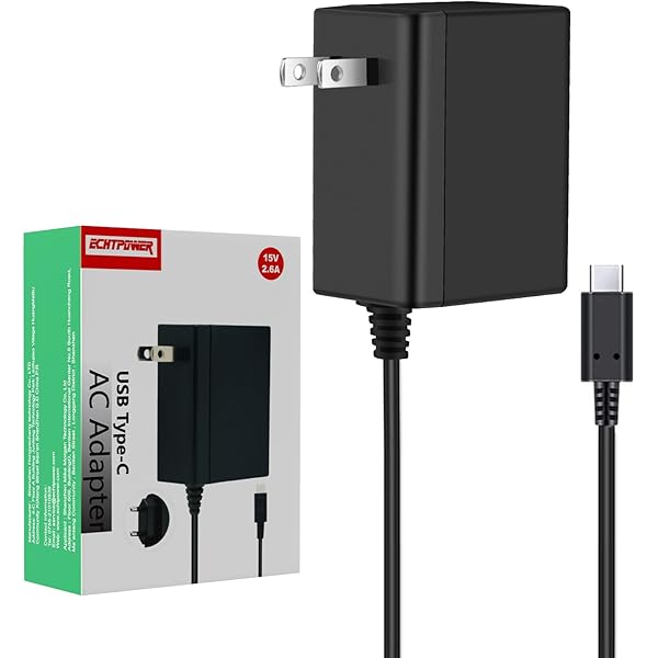 Amazon.co.jp: アクラス Switch 用ACアダプタ+USBポート(1.5m) : ゲーム