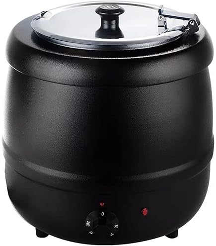 Amazon.co.jp: 10L食品用スープ釜ウォーマー, 業務用電気式スープ